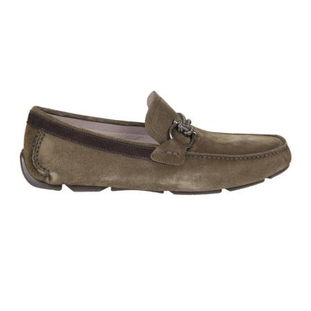 Salvatore Ferragamo Sko Loafers Front 4 Brun, Herre, Størrelse: 38 EU