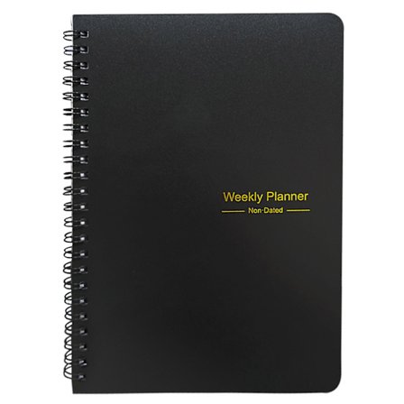 A5 52 Weeks Daily Weekly Planner Notebook Journal Skrivbok Student Notebook För Dagböcker Resedagböcker Poesi Arbete