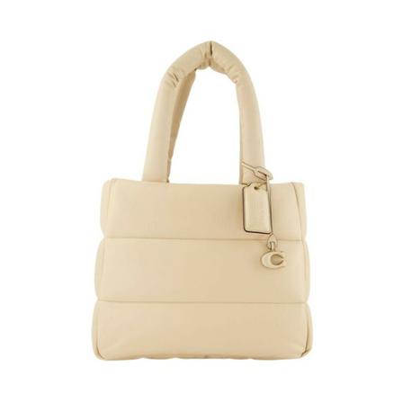 Coach Pre-owned Pre-owned HandTass , Beige , Dames , Maat: ONE Size Vintage Tassen