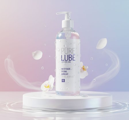 Pure Lube Original Lubricant 500 ml inkl pump - Vuxen.se - Fräcka presenter till partner och singlar
