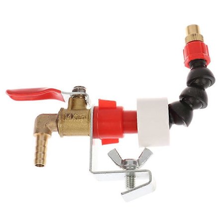 Dammtät Systemmunstycke Kylvätskedimma Dammborttagare Vattenspruta för Marmor Tegel Kakel Skärmaskin