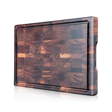 Skärbräda i valnöt 42x30x2,5cm