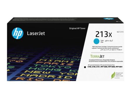 HP Toner W2131X 213X 6K cyan - Lyreco - Toner och bläck - Tonerkassetter - Toner HP