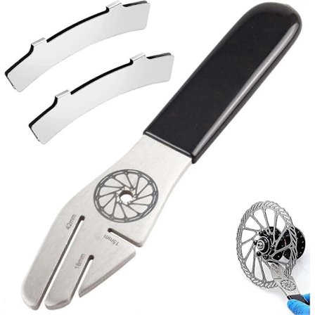 Verktøy for justering av bremseskive på sykkel - Rettetang for brems i rustfritt stål