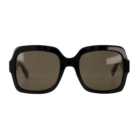 Gucci Vintage Pre-owned Solbriller Rectangular Sort, Dame Vintage Accessories, Størrelse: ONE Size