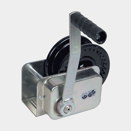 Handmatige trailerlier DL B 2503G, 2043 kg, met rem, zonder staalkabel