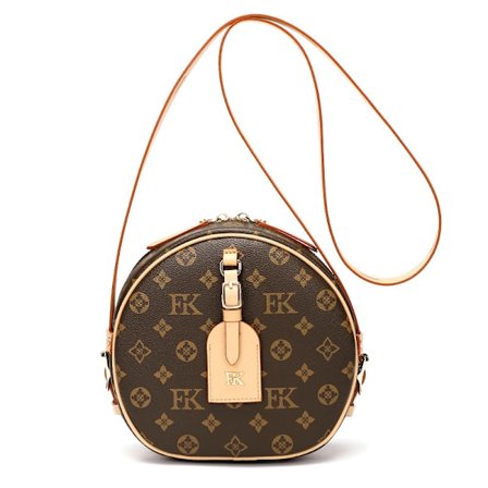 (Brun) Dame Crossbody Taske Retro Håndtaske Skuldertaske 6