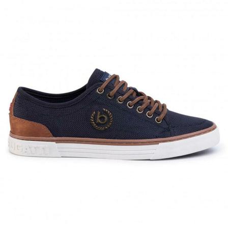 Bugatti - Sneakers - Blå - Herr - Storlek: 43 Eu, Herr, Storlek: 43 EU