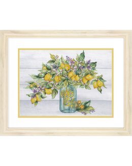 Broderipakke Bilde Sitron Tre - Dimensions