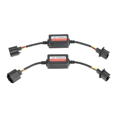 2 kpl LED-ajovalon dekooderivastusta Canbus-dekooderi H13 9008-pistokkeelle LED-ajovalolle sumuvalolle