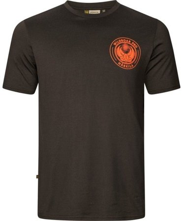 Härkila M's Game Short-Sleeved T-Shirt Shadow Brown Wildboar