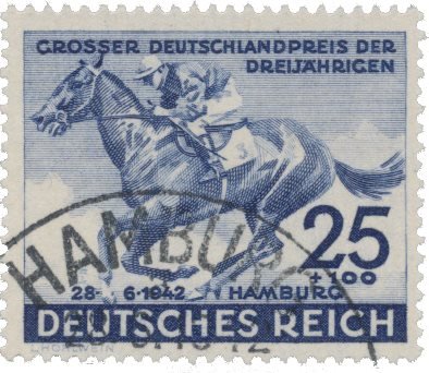 Tyske Rige 1942 - MICHEL 814 - Stemplet