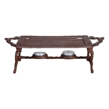 Antik spis - L 13,3 x l 30,7 x H 9,4 cm - Gjutjärn