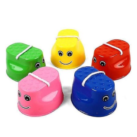 Utendørs Balanseleker for Barn 6 stk Sett, Forbedre Koordinasjonsevner[HK]