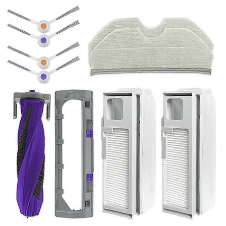 För Freo X Plus/freo X Ultra Robotdammsugare Mopp Huvudsida Borste Moppdyna Dammpåse Ersättningstillbehör Kit