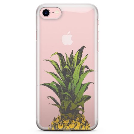Bjornberry iPhone 7 TPU Skal - Ananas