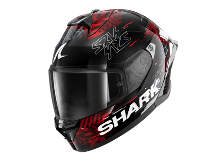 Casque Intégral Shark Skwal Cup Speed-Vib Noir/Rouge/Argent S