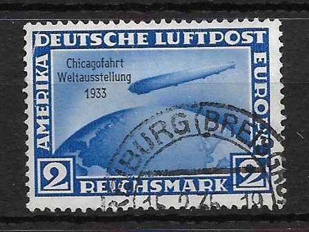 Tyske Rige 1933 - AFA 492 - Stemplet