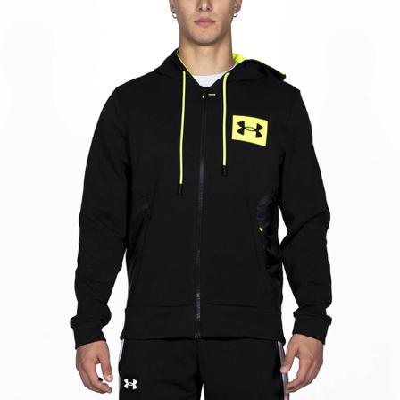 Under Armour, Sweatshirt Zwart, Heren, Maat:S