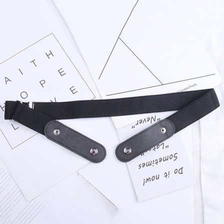 Spennefri elastisk usynlig belte jeansbelte uten spenne Ea