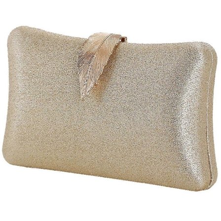 Glittrande Fest Bankett Handväska Kvällsväska med Kedja Clutch Plånbok för Kvinnor