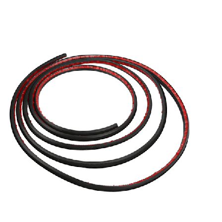 Svart gummisoltakstätning 5N0877459A Ersättning för bilväderavisolering för Seat ALHAMBRA