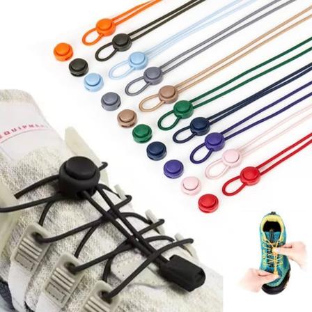 2-pakkaus joustavia kengännauhoja nauhoilla - Ei tarvitse sitoa kenkiä 17. Neonoranssi (2 paria) 17. Neon oranssi (2 paria) 17. Neon orange (2 pairs)