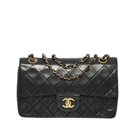 Chanel Vintage, Pre-owned Leather chanel-bags Zwart, Dames, Maat:ONE Size