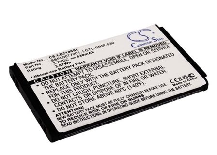 Batteri til SmartPhone, mobil til LG B2000, B2100, L343i osv.