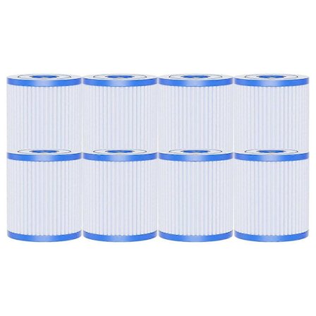 8-pak poolfilter H til Intex 29007E type H poolfilterpatron
