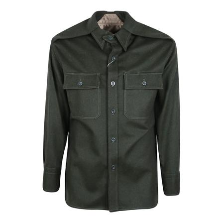 Maison Margiela, Shirt Groen, Heren, Maat:M