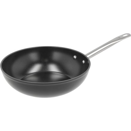 Holm Wok 28 cm, aluminium' - 'Svart