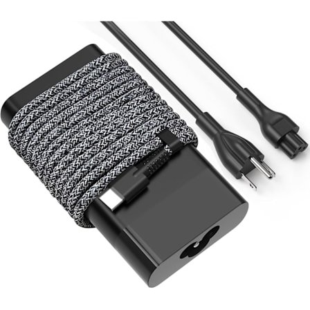 2025 Senaste Modellen Ny Slim 65W USB C Laptop Laddare Ersättning för HP Spectre X2 X360, Spectre, Elitebook X360, Envy, Chromebook,
