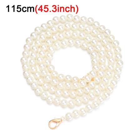 Pearl Strap Laukut Käsilaukun Kahvat 115cm