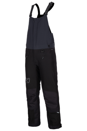 Spodnie na Szelkach Klim Klimate Czarny/Asfalt L