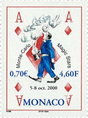Monaco - Magic Stars - Postfrisk frimærke