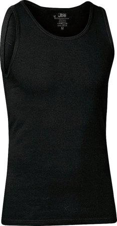 JBS 2-pack singlet bamboo økologisk bomuld Sort XXXL, Tøj & Bolig, Herreundertøj, Herreundertrøjer
