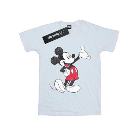 Disney Boys Mickey Mouse Traditional Wave T-Shirt 12-13 år W
