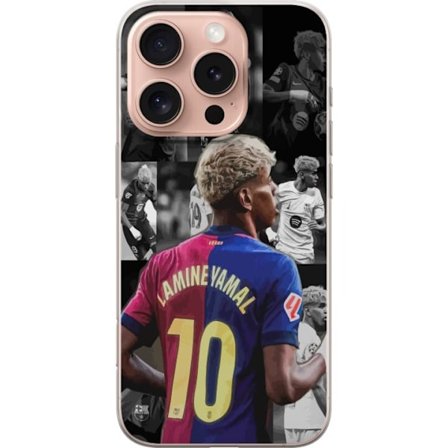 Yhteensopiva Puhelinkuori Apple Apple iPhone 16 Pro Yamal FC Barcelona jalkapallo nouseva tähti 2025