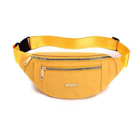 New Fashion Waist Bag Oxford Cloth Shoulder Bag Orange