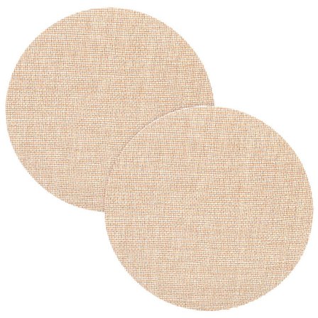 2 st Tygtaklampskärm Bländsäker Ljuskrona Skydd Rund Lampskärm Skuggplatta[D]