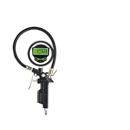 Digital trykkmåler for bil, sykkel, motorsykkel dekkpumpe med trykkmåler mekanisk nål