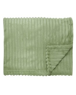 Fleecepläd Baloo 130x170 cm Ljusgrön - Redlunds