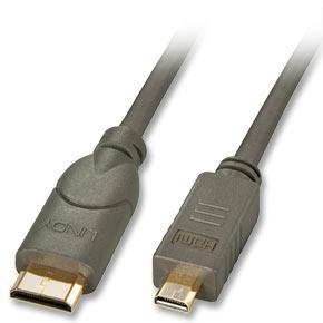 LINDY Mini HDMI to Micro HDMI 0 5m Factory Sealed