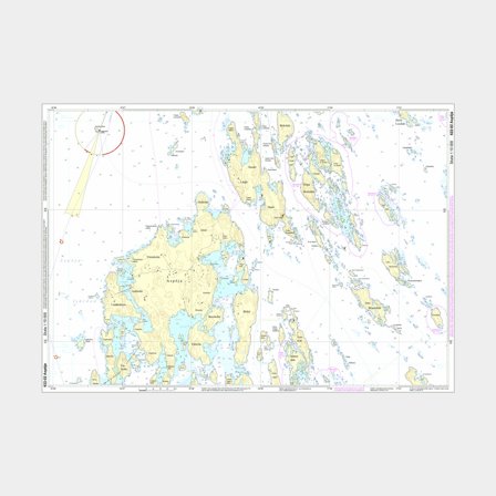 Carta especial Hydrographica 622-02 Aspöja, A2 sin plegar (plano)
