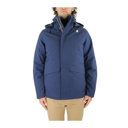 K-Way, Winter Jackets Blauw, Heren, Maat:M