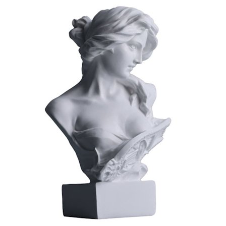 6" H Græsk Mytologi Buste Statue Dekoration, Artemis Statuer Romerske Gudinde Figurer, Brugt til Skitsepraksis Æstetik Statuer og Skulpturer