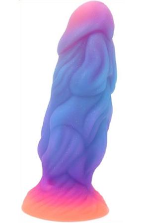 Unicorny Luminous Realistic Dildo 22 cm Dragon dildo - Blushme.se