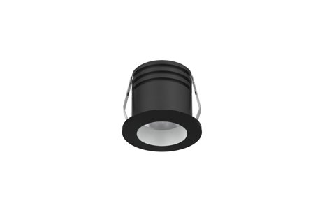 Westal WLD-R25 Downlight 1,5 W, 90 lm 2700 K, svart, Belysning