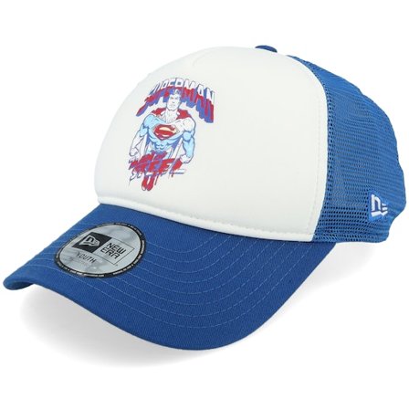 New Era - Ble trucker Czapka Z Daszkiem - Kids Dc Supman Baz Trucker @ Hatstore